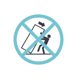 Sistemi Porta DPI Radioprotettivi anti ribaltamento anti ribaltamento