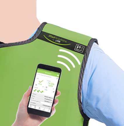 Abbigliamento Radioprotettivo iradpromap tag simad iradpromap tag simad