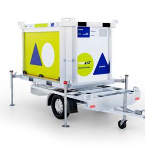 Posto Medico Avanzato portatile riquadro logistica integrata con sfondo riquadro logistica integrata con sfondo